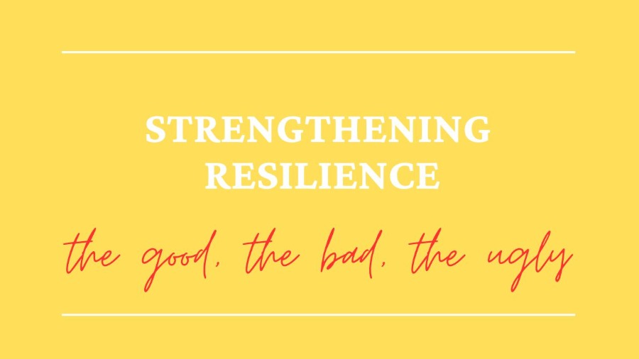 Resilience: the good. bad and ugly