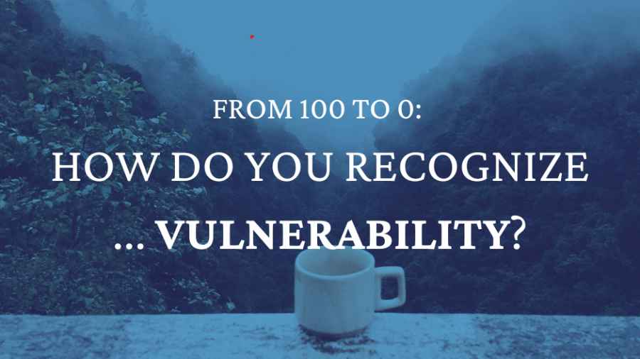 How do you recognize vulnerability as the result of prolonged stress